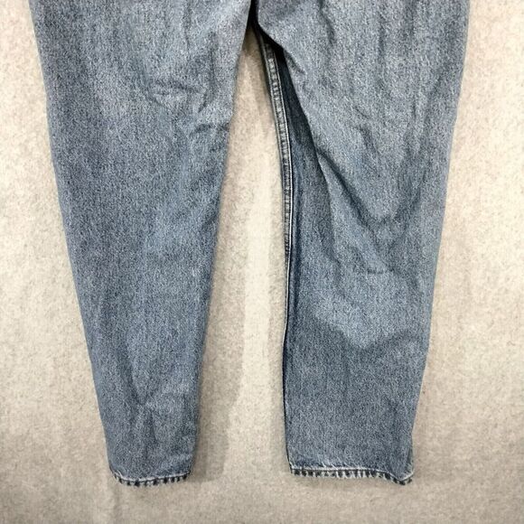 Levi's 505 Straight Leg Jeans Mens Size 42 x 32 Medium Wash Regular Fit Vintage - Picture 9 of 10